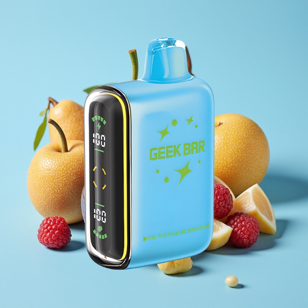Geek Bar Pulse 15000 Puffs 16ML 5% Nikotiinia Säädettävä Ilmanvirtaus USB-C