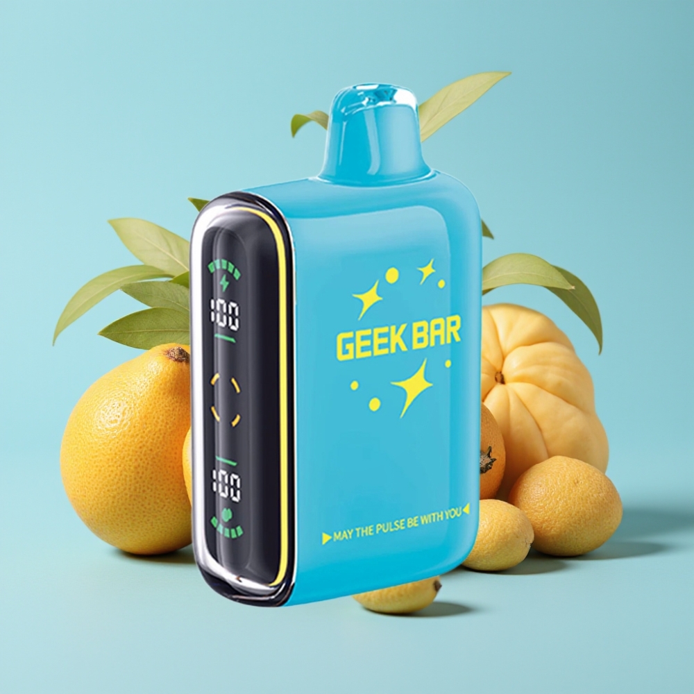 Geek Bar Pulse 15000 Puffs 16ML 5% Nikotiinia Säädettävä Ilmanvirtaus USB-C