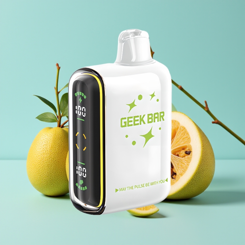 Geek Bar Pulse 15000 Puffs 16ML 5% Nikotiinia Säädettävä Ilmanvirtaus USB-C