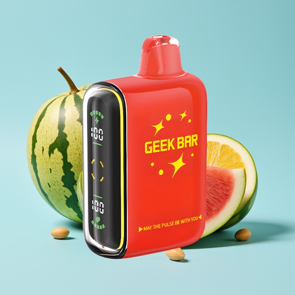 Geek Bar Pulse 15000 Puffs 16ML 5% Nikotiinia Säädettävä Ilmanvirtaus USB-C