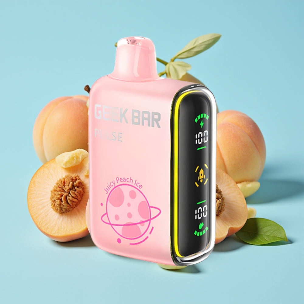 Geek Bar Pulse 15000 Puffs 16ML 5% Nikotiinia USB Type-C Säädettävä Ilmanvirta