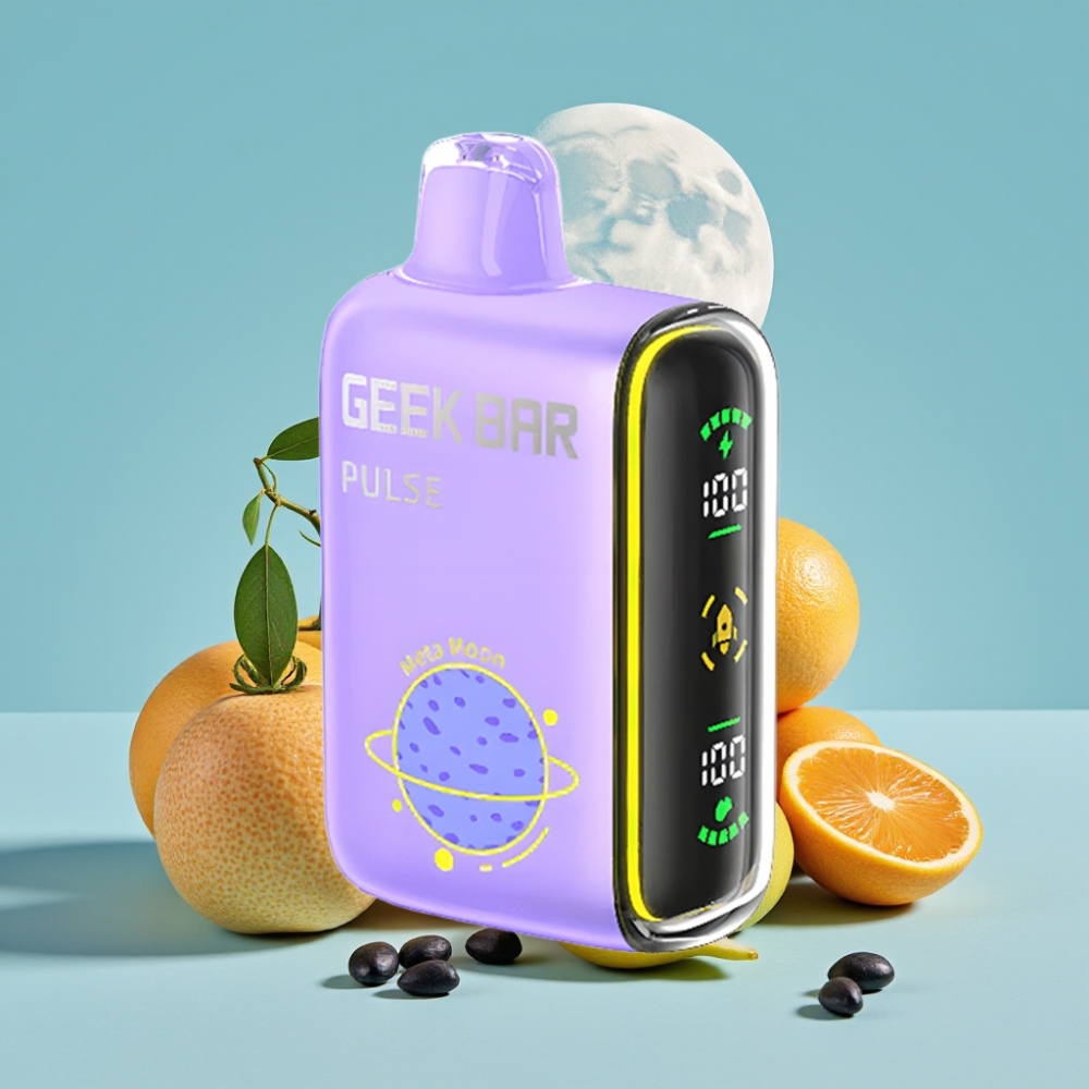 Geek Bar Pulse 15000 Puffs 16ML 5% Nikotiinia USB Type-C Säädettävä Ilmanvirta