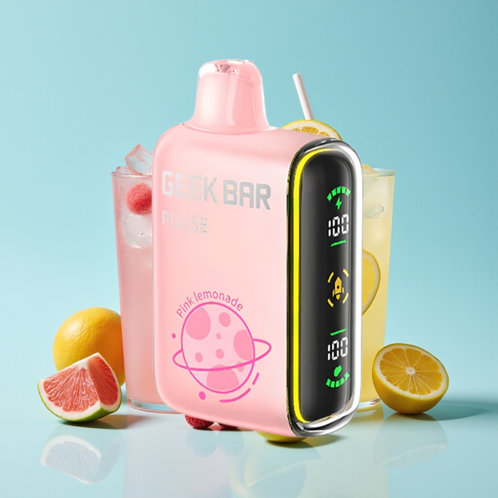 Geek Bar Pulse 15000 Puffs 16ML 5% Nikotiinia USB Type-C Säädettävä Ilmanvirta