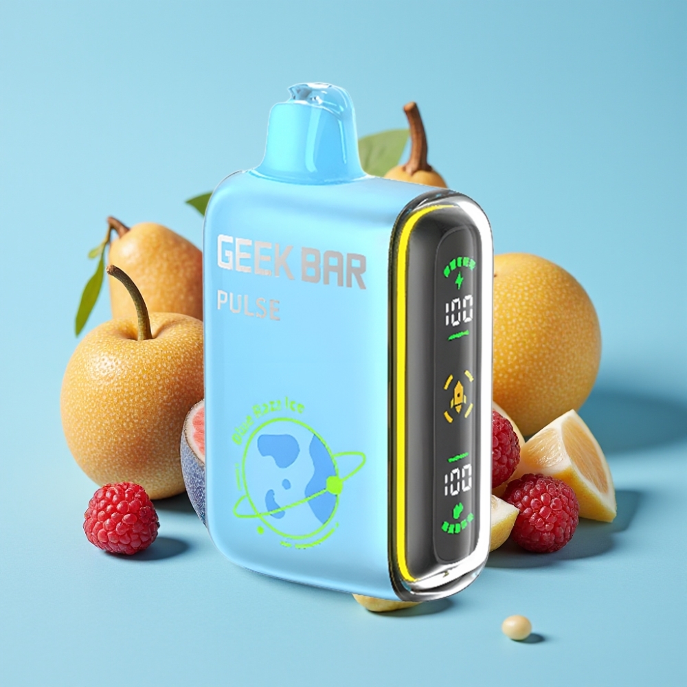 Geek Bar Pulse 15000 Puffs 16ML 5% Nikotiinia USB Type-C Säädettävä Ilmanvirta