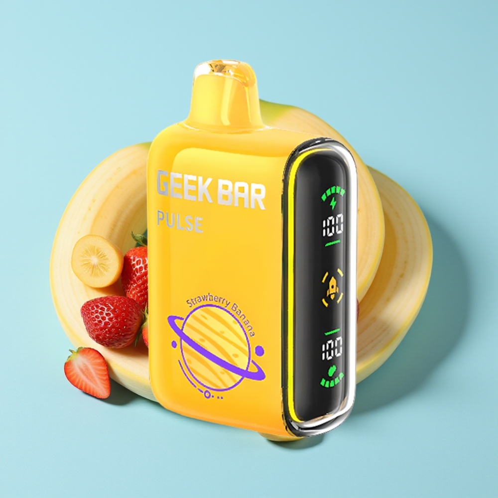 Geek Bar Pulse 15000 Puffs 16ML 5% Nikotiinia USB Type-C Säädettävä Ilmanvirta