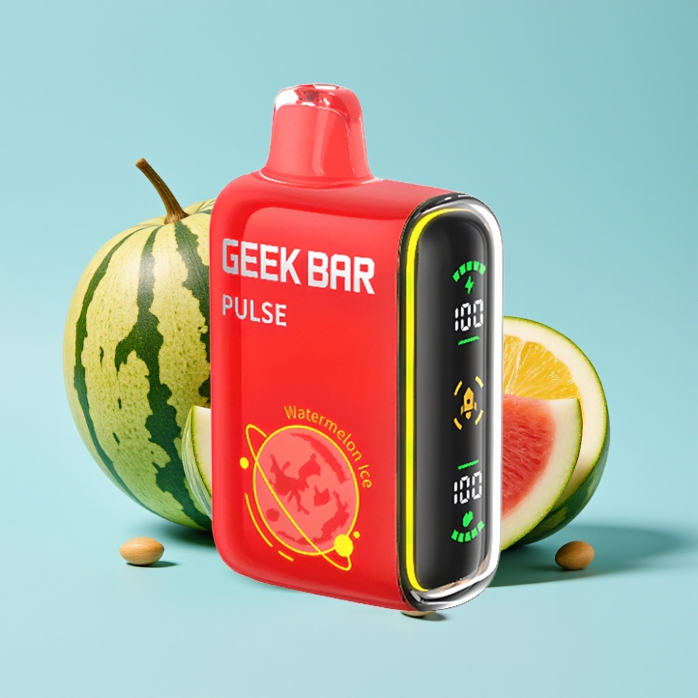Geek Bar Pulse 15000 Puffs 16ML 5% Nikotiinia USB Type-C Säädettävä Ilmanvirta