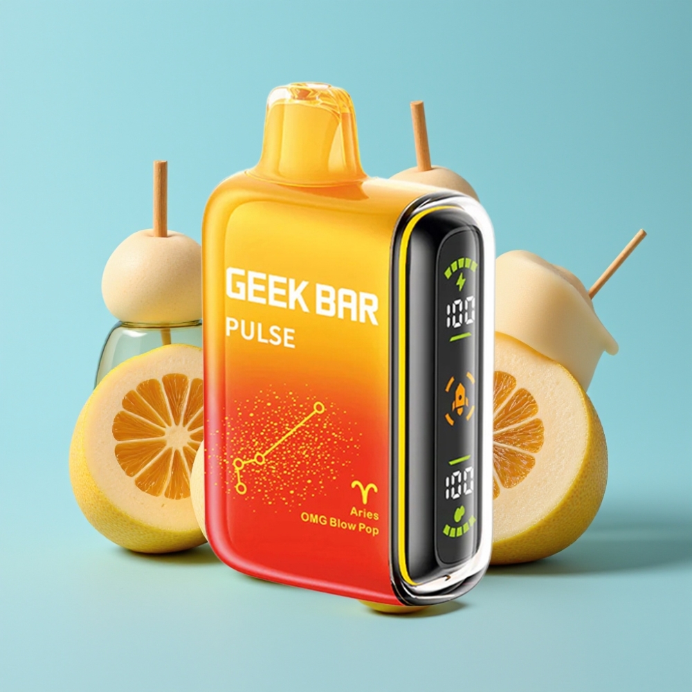 Geek Bar Pulse 15000 Puffs 16ML 5% USB Type-C Hengenmerkki Edition