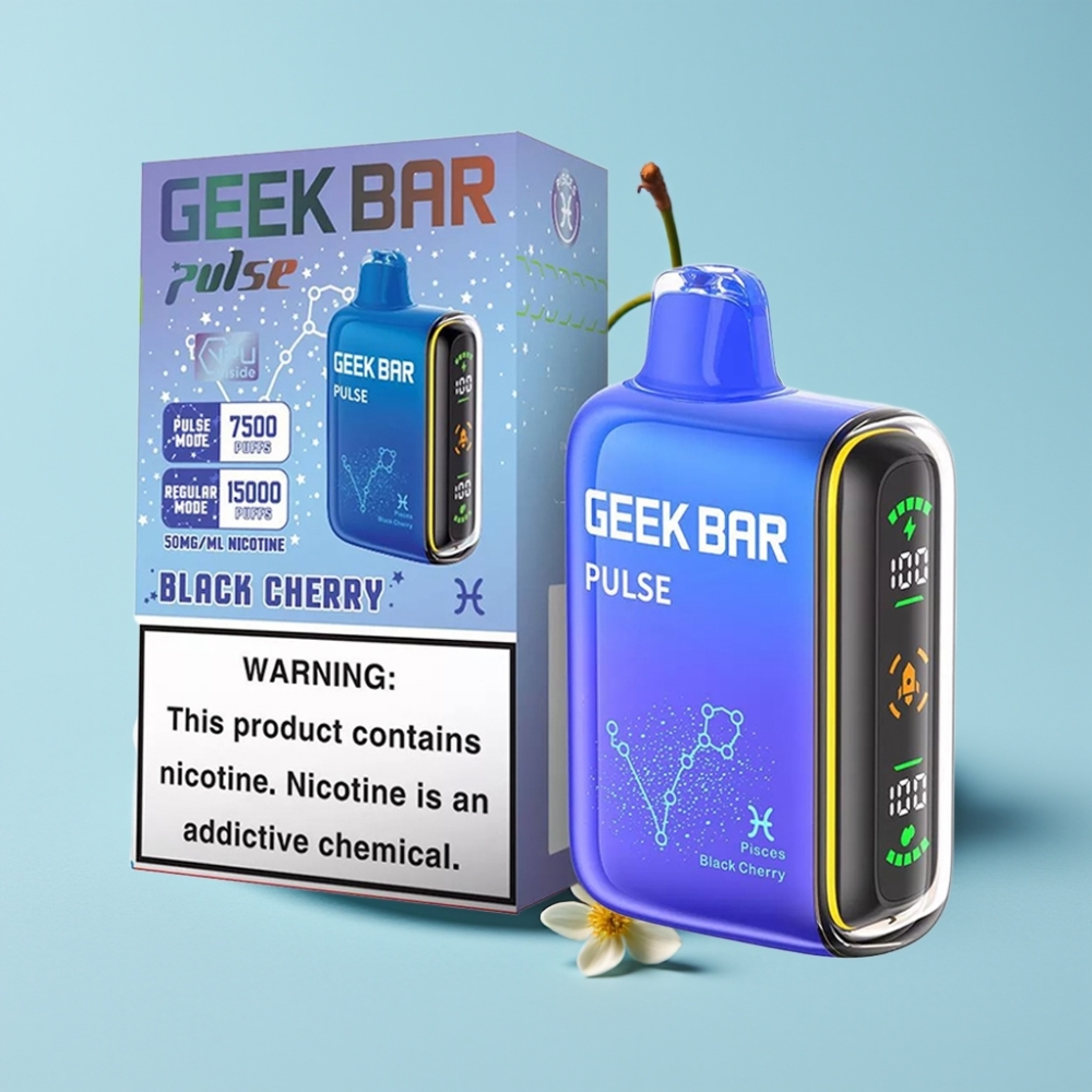 Geek Bar Pulse 15000 Puffs 16ML 5% USB Type-C Hengenmerkki Edition