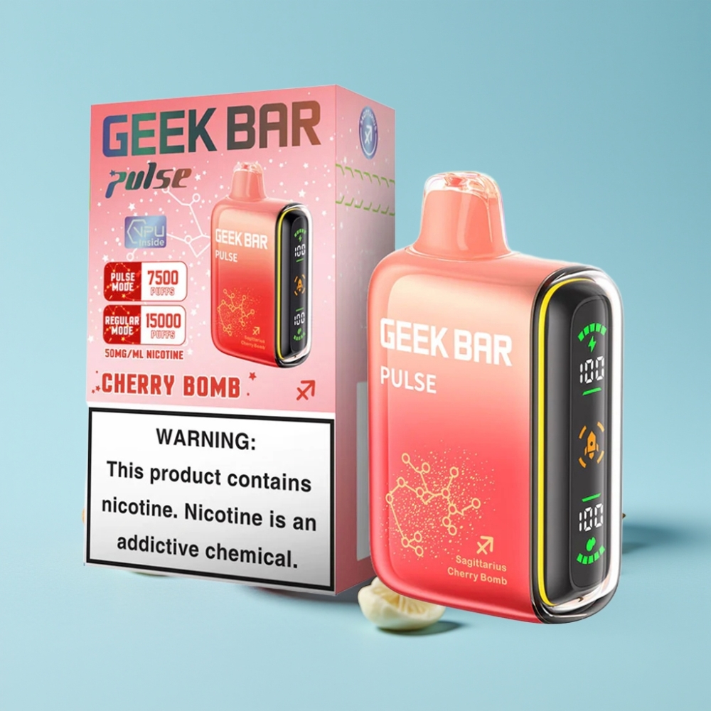 Geek Bar Pulse 15000 Puffs 16ML 5% USB Type-C Hengenmerkki Edition