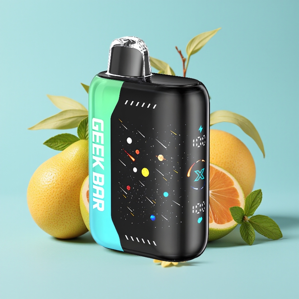 Geek Bar Pulse X 25000 Puffaa Meteor Edition 18mL 5% Nikotiinia USB-C Kaksoishäkkääjällä
