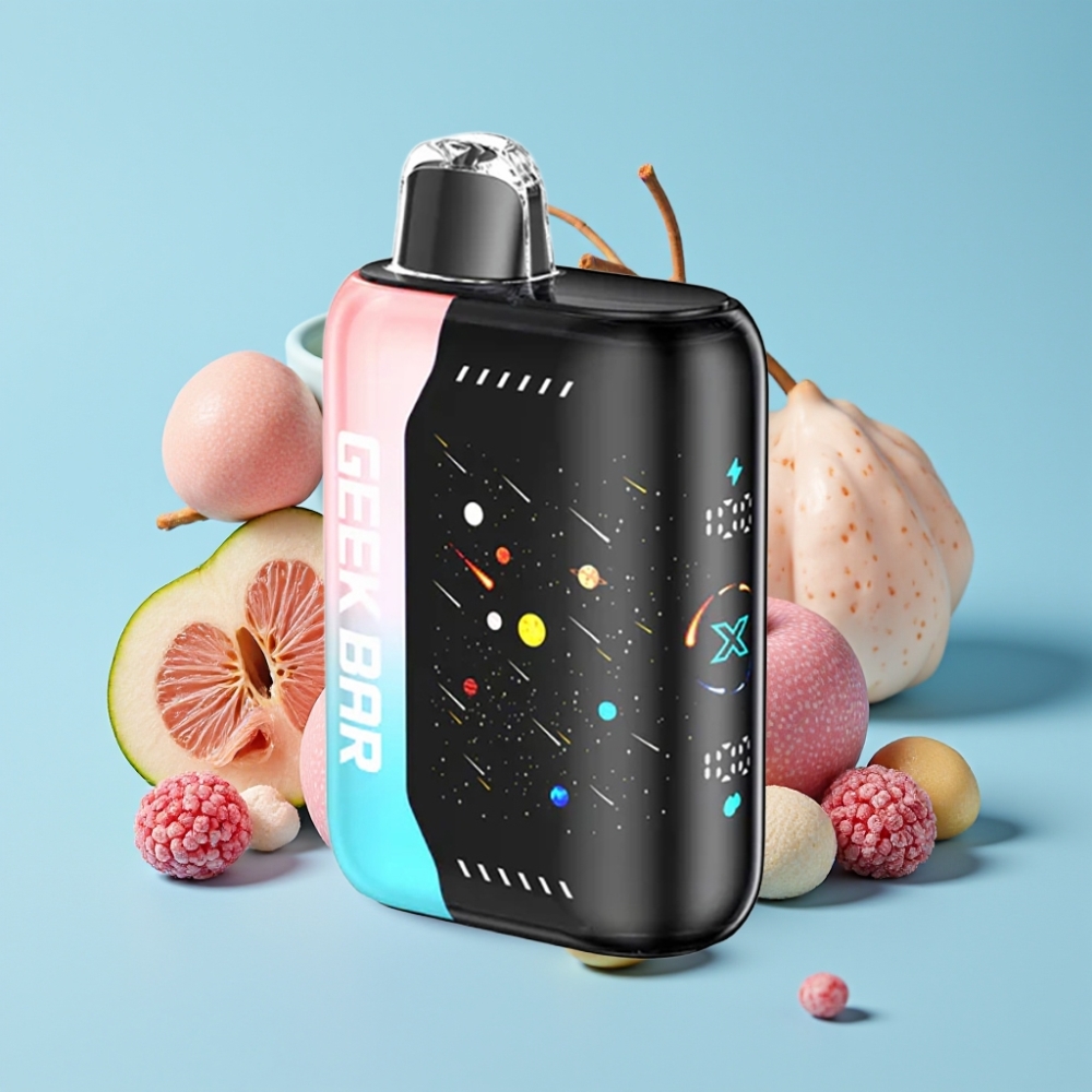 Geek Bar Pulse X 25000 Puffaa Meteor Edition 18mL 5% Nikotiinia USB-C Kaksoishäkkääjällä