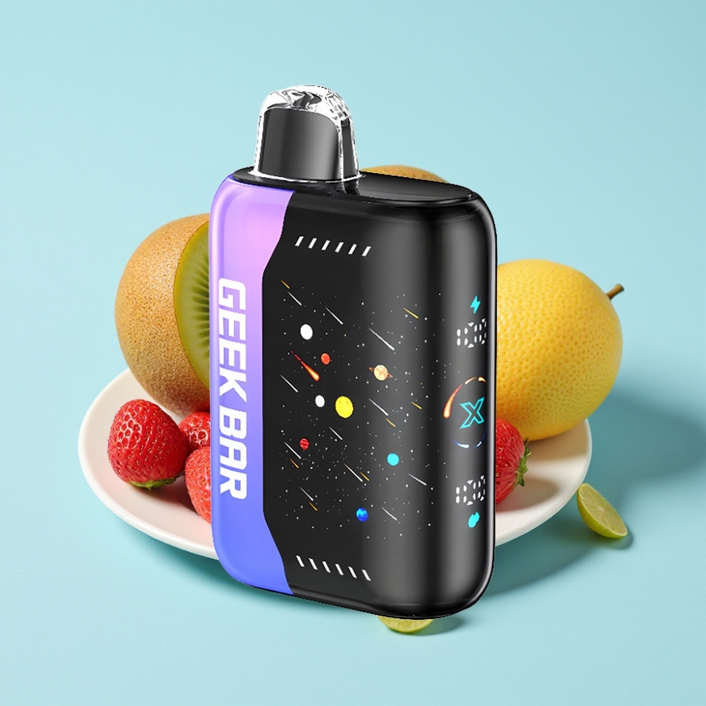 Geek Bar Pulse X 25000 Puffaa Meteor Edition 18mL 5% Nikotiinia USB-C Kaksoishäkkääjällä