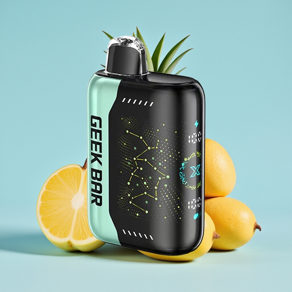 Geek Bar Pulse X 25000 Puffia USB Type-C Lataus 18mL Nestemäisaine 3D Kaareva Näyttö Dual Mesh Käämi