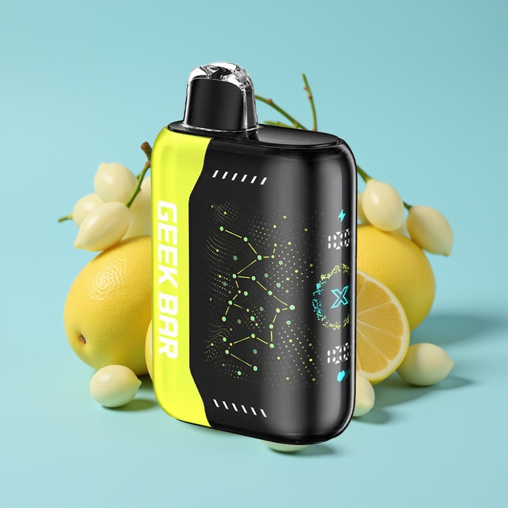 Geek Bar Pulse X 25000 Puffia USB Type-C Lataus 18mL Nestemäisaine 3D Kaareva Näyttö Dual Mesh Käämi