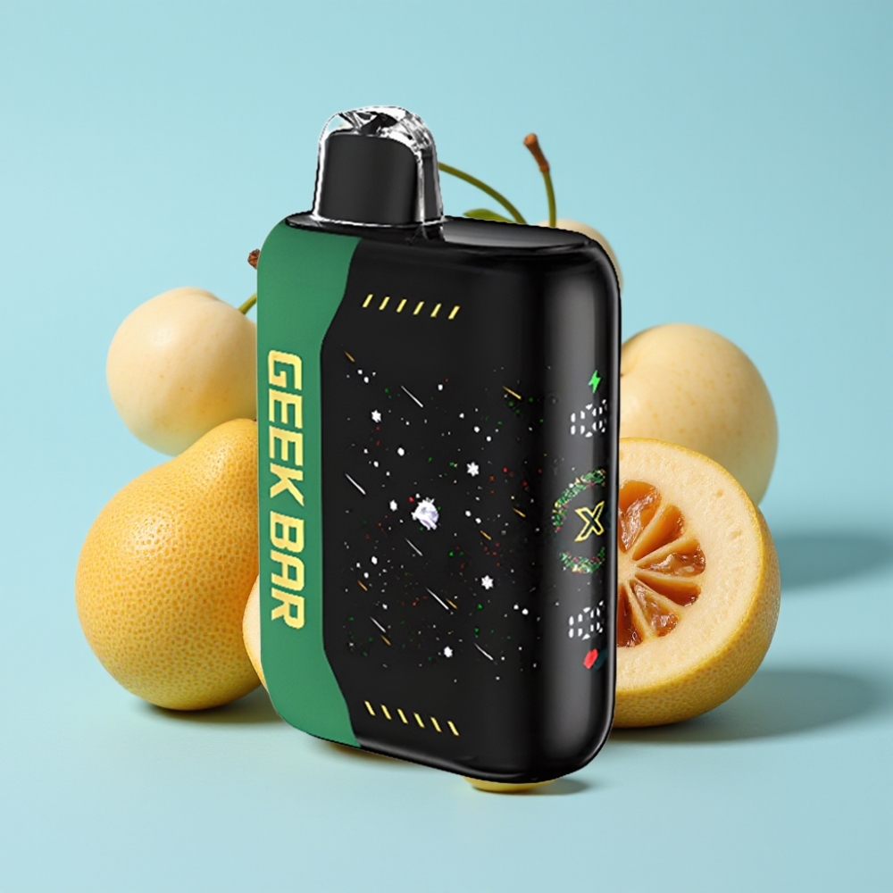 Geek Bar Pulse X 25000 Puffs 18mL Nikotiinia 0-5% 3D Näyttö Type-C Lataus Kaksois-Mesh