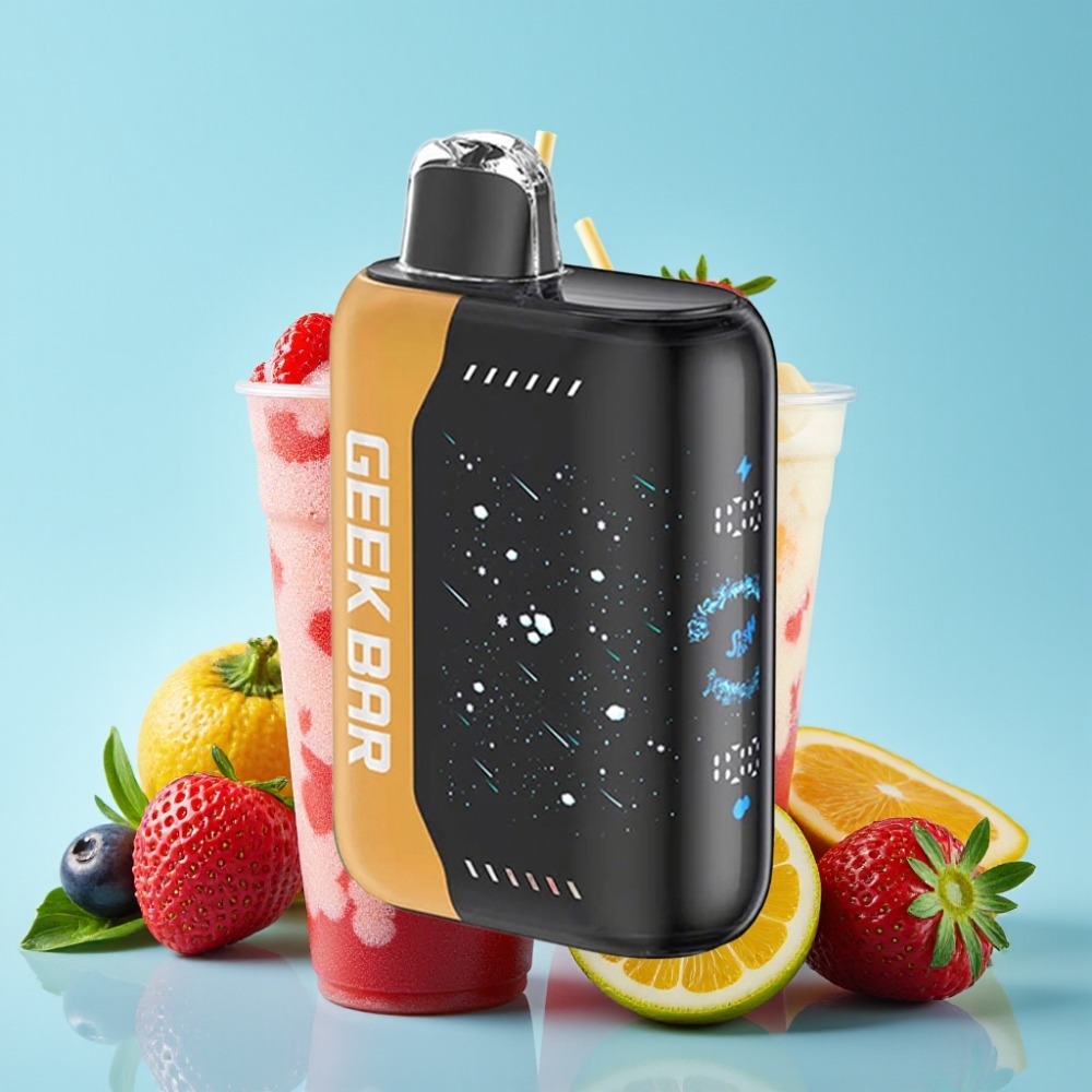 Geek Bar Pulse X 25000 Puffs Slush Edition 18mL 0-5% Nikotiinia USB Type-C Kaksoishäkkäkäämi