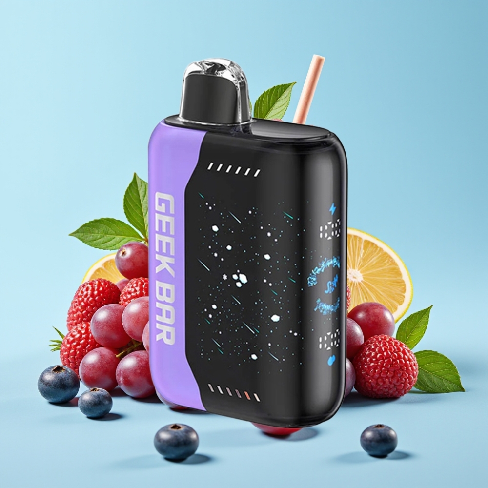 Geek Bar Pulse X 25000 Puffs Slush Edition 18mL 0-5% Nikotiinia USB Type-C Kaksoishäkkäkäämi