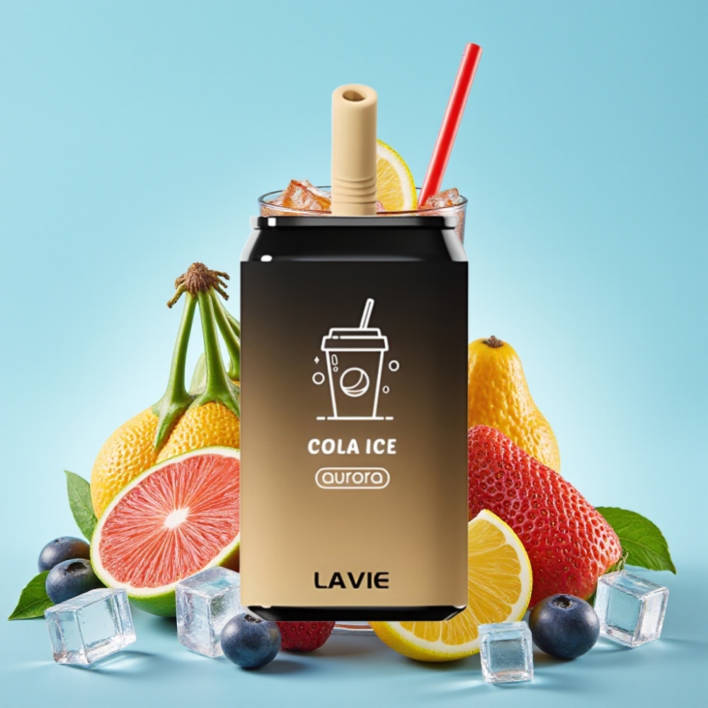 LAVIE Aurora 11000 Puffs 22ML Cola Jää Type C Ladattava