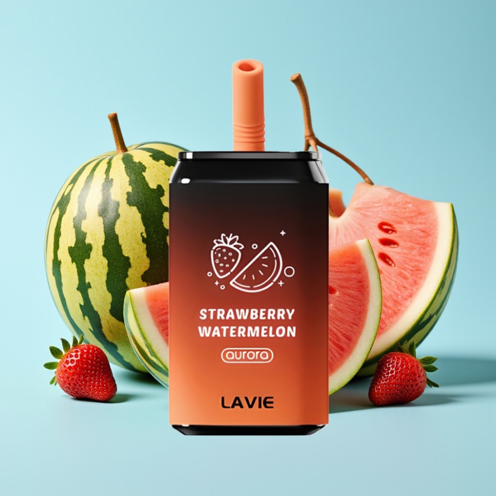 LAVIE Aurora 11000 Puffs 22ML Mansikka-Arbuusi Type C Ladattava