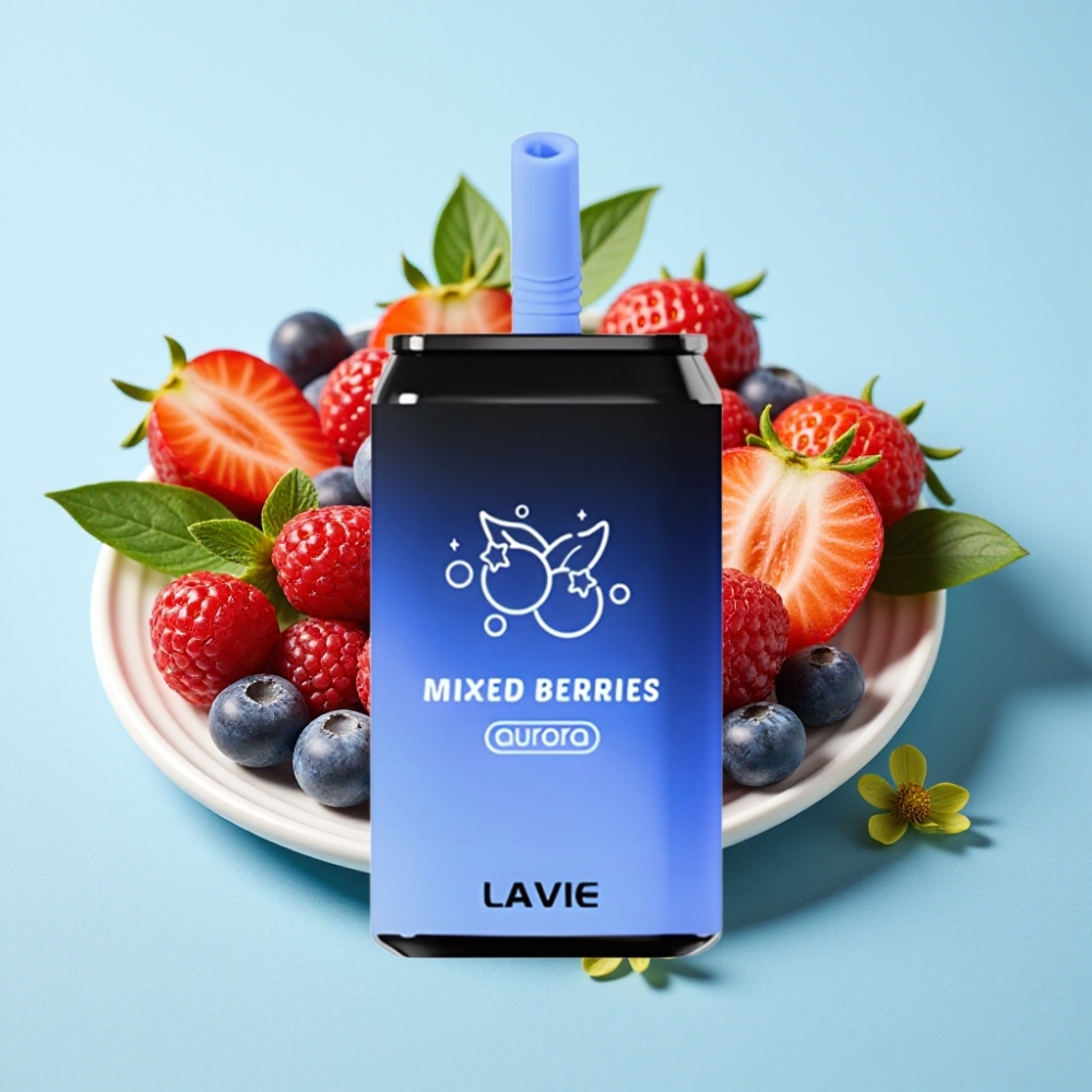 LAVIE Aurora 11000 Puffs 22ML Sekalevät Marjat Type C 650mAh