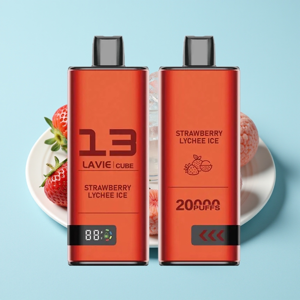 Lavie Cube 20000 Puffs 28ML Type-C Mansikka-Litsi-Jää
