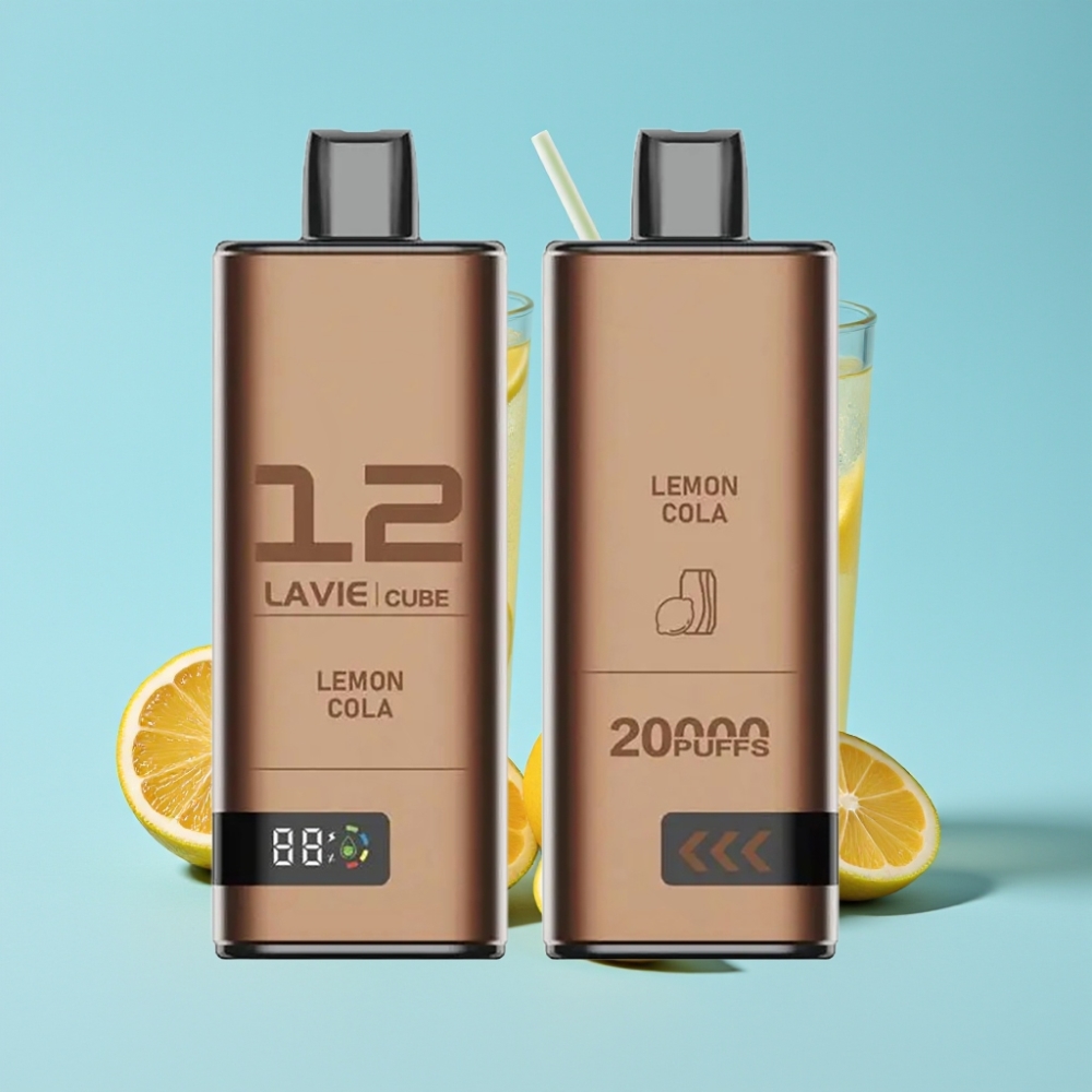 Lavie Cube 20000 Puffs 2%/5% Salt Nicotine 28ML Type-C Sitruuna-Kola