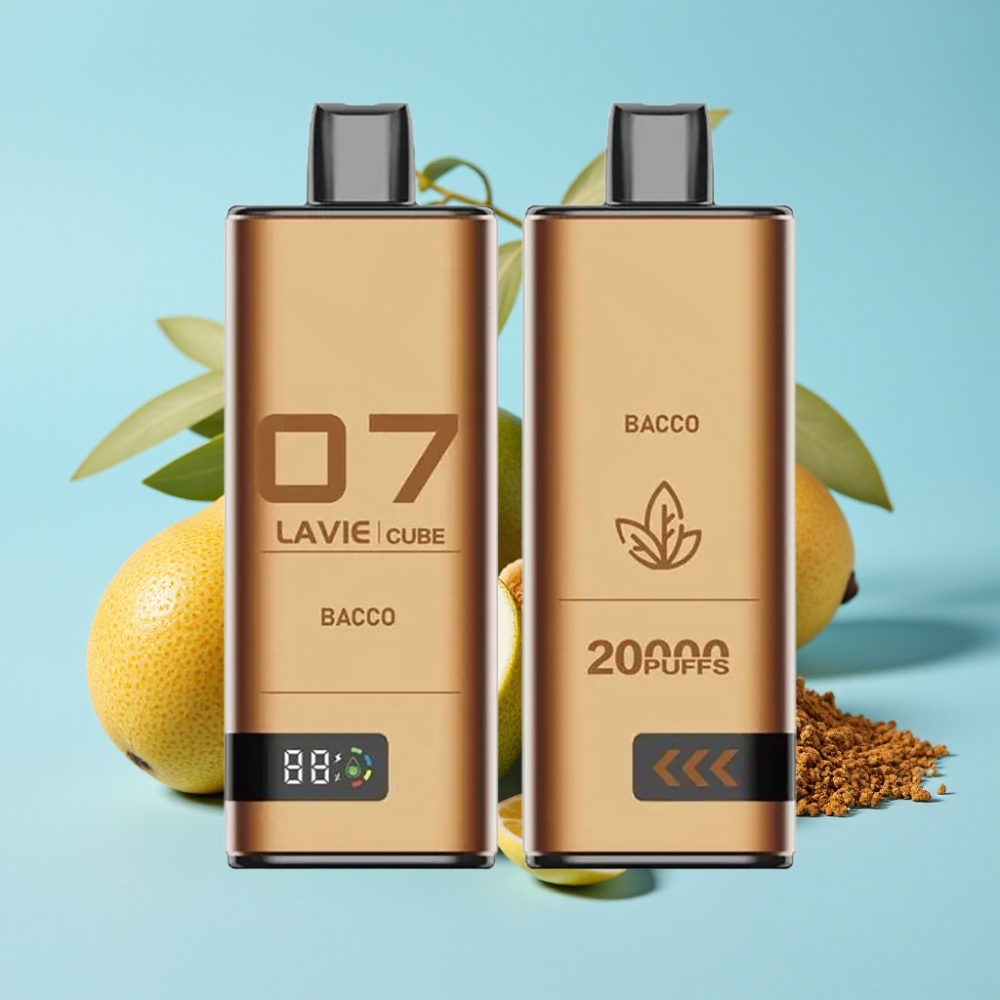 Lavie Cube 20000 Puffs Disposable Vape Bacco 28ML 5% Type C