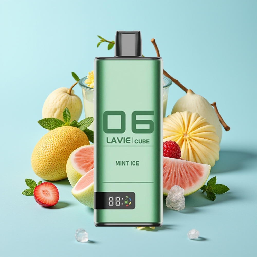Lavie Cube 20000 Puffs Mint Ice Type-C 600mAh 28ML bulk wholesale Suomi