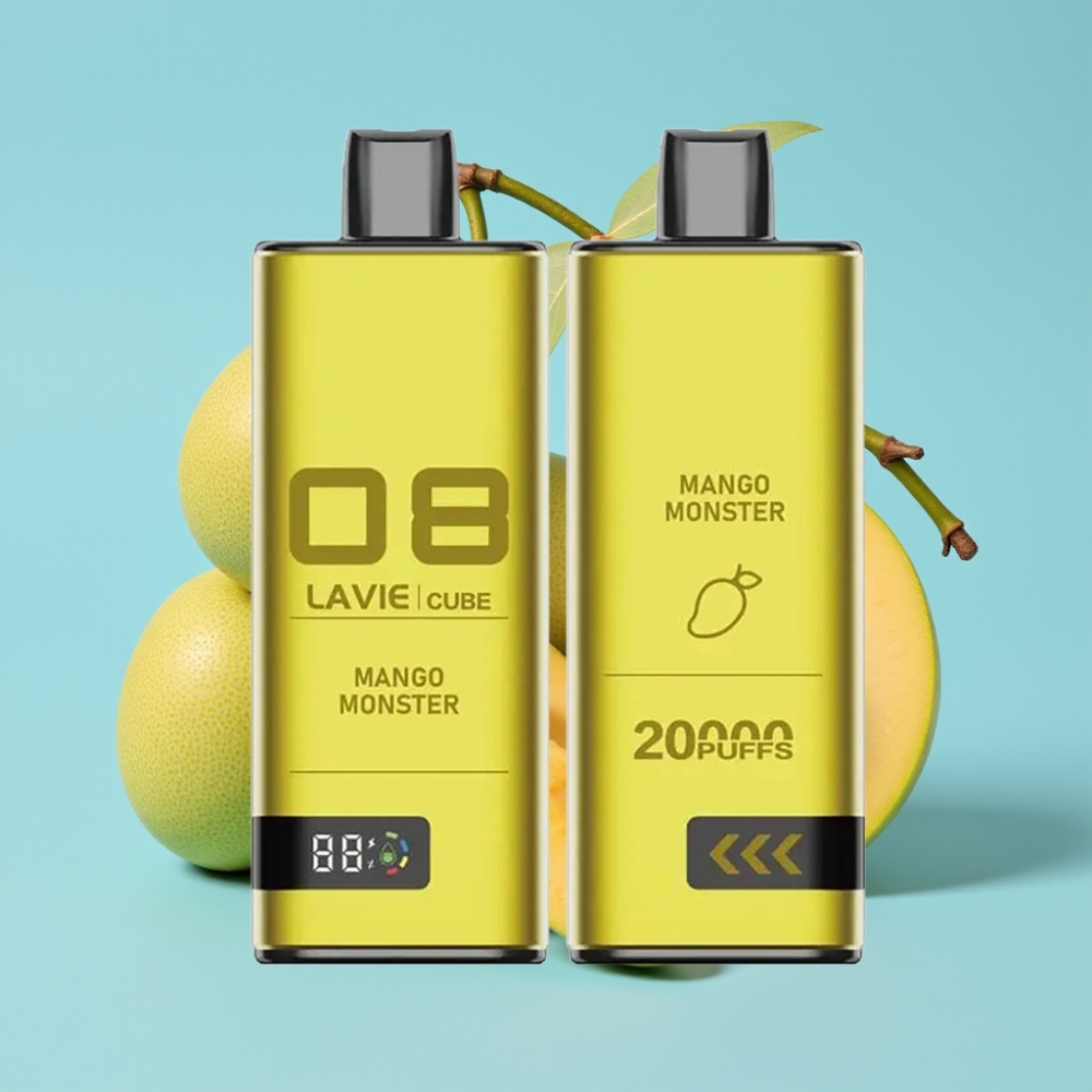 Lavie Cube 20000 Pussahdus Mangohirviö Type-C 28ML 5%