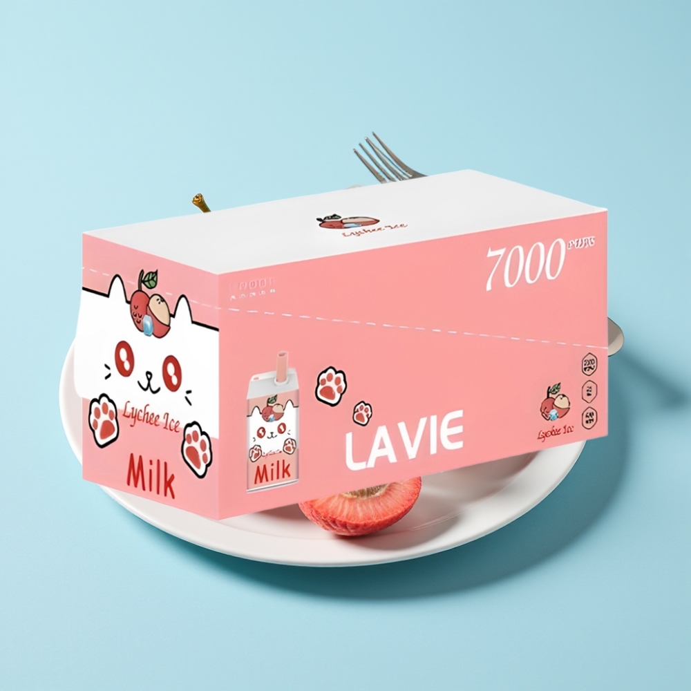 LAVIE Milk 7000 Puffs 16ML 600mAh Type-C Litsijää bulk wholesale Suomi