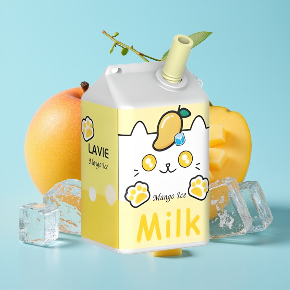 LAVIE Milk 7000 Puffs 16ML 600mAh Type-C Mango-Jää bulk wholesale Suomi
