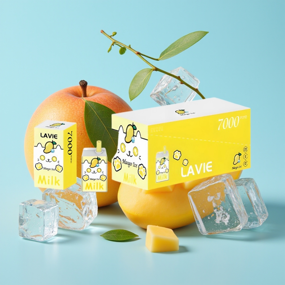 LAVIE Milk 7000 Puffs 16ML 600mAh Type-C Mango-Jää bulk wholesale Suomi