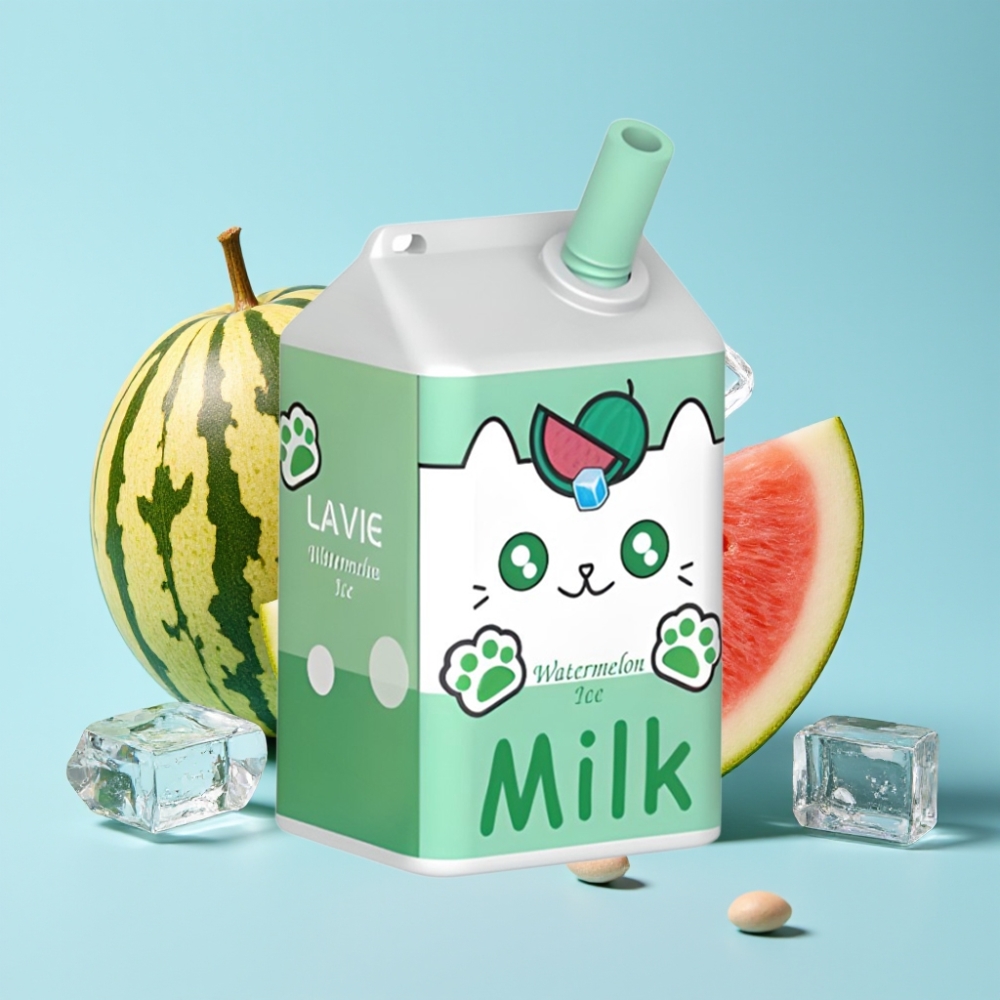 LAVIE Milk 7000 Puffs 16ML Vesimeloni-Jää Type C Ladattava