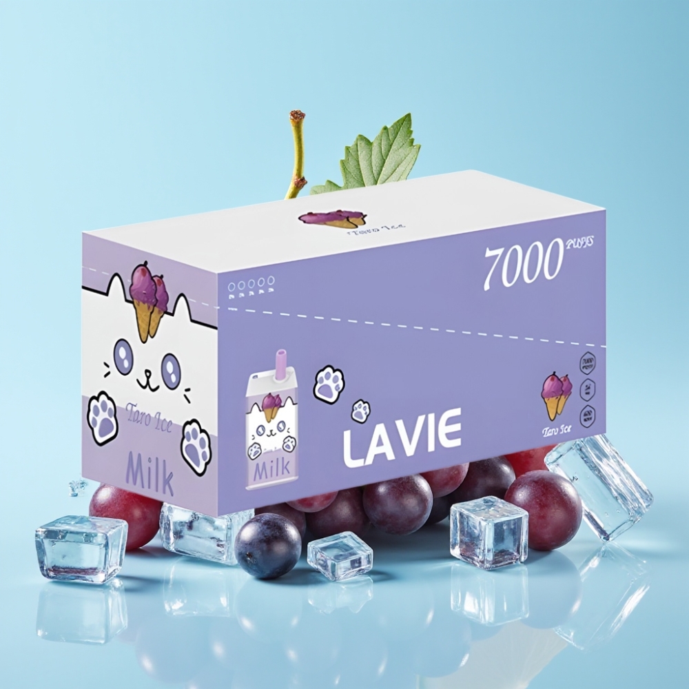 LAVIE Milk 7000 Puffs 16ML Viinijää Type C 600mAh bulk wholesale Suomi