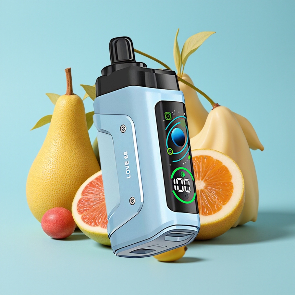 Razz Bar 45000 Puffs 1.0 Ohm Mesh Säädettävä Ilmanvirtaus Type-C Rakkaus 66