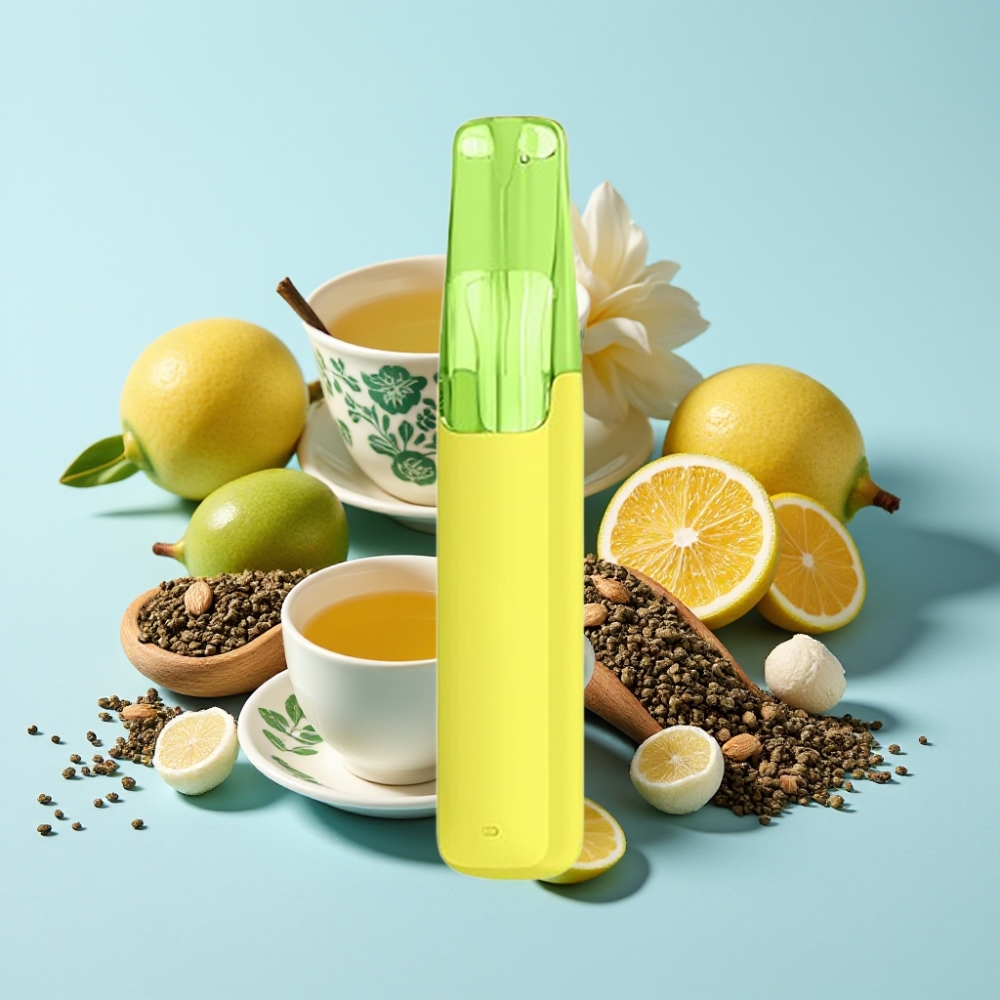 Snowplus Dash 4000 Puffs Keraaminen atomisaattori 530 mAh Jasmiini LongJing Tee