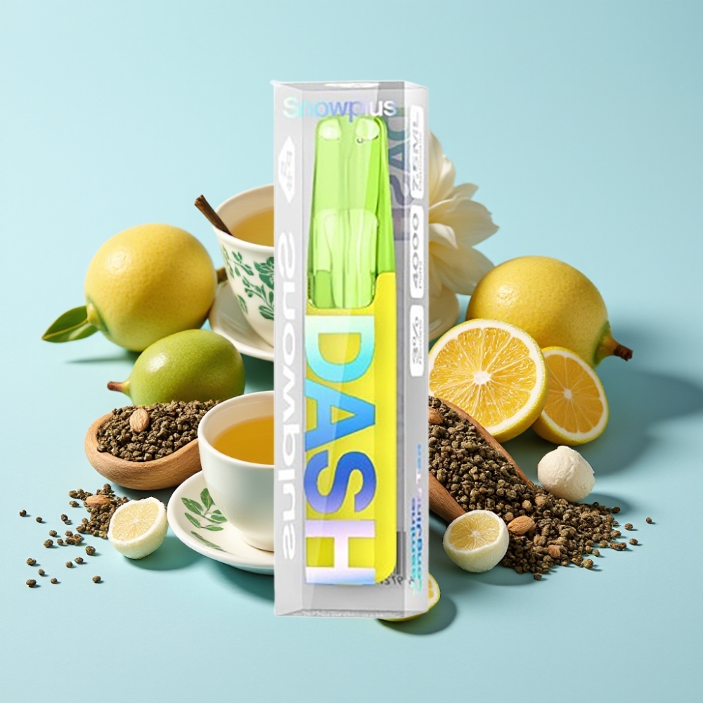 Snowplus Dash 4000 Puffs Keraaminen atomisaattori 530 mAh Jasmiini LongJing Tee