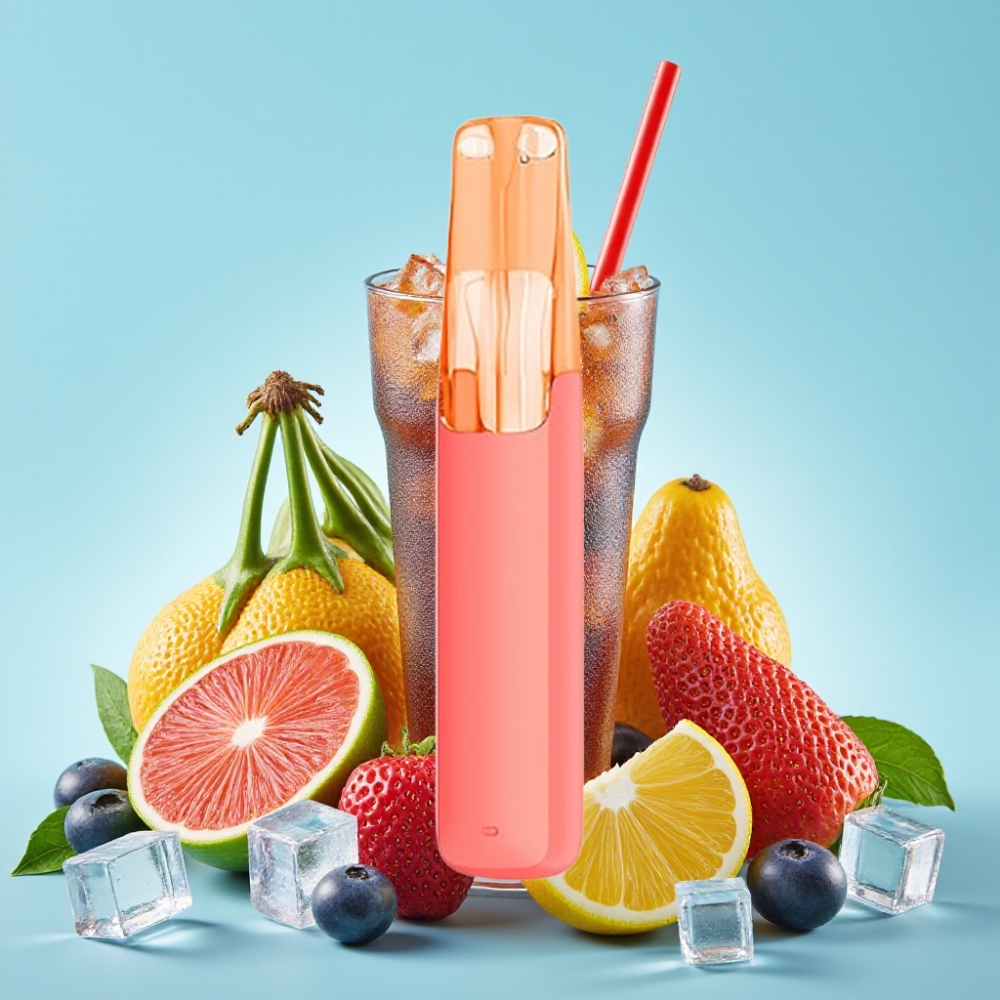 Snowplus Dash 4000 Puffs Kertakäyttölaite Cola Ice 7,5 ml 530 mAh