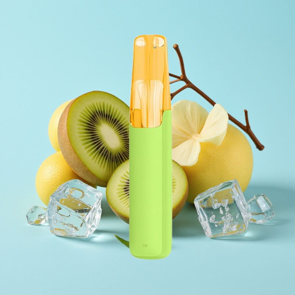 Snowplus Dash 4000 Puffs Kertakäyttölaite Kiivi-Jää 530 mAh 7,5 ml