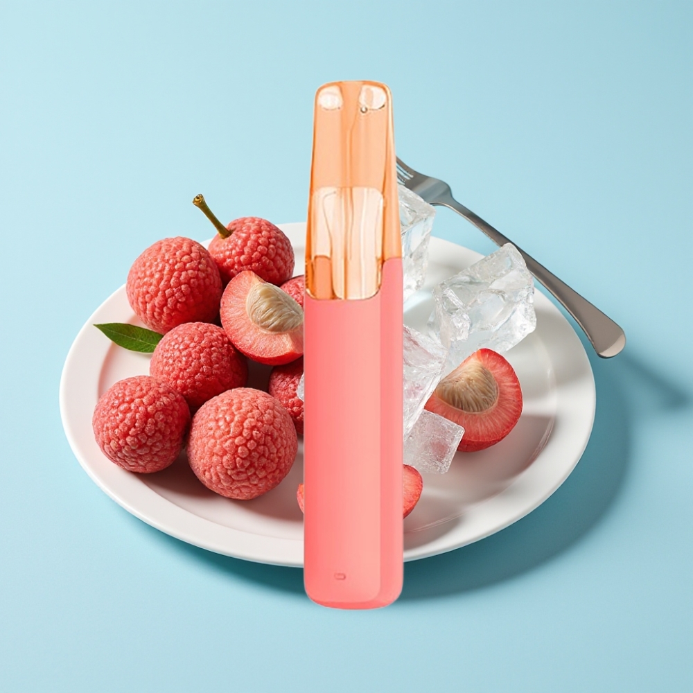 Snowplus Dash 4000 Puffs Kertakäyttölaite Litchi-Jää 7,5 ml 3%/5% nikotiinia