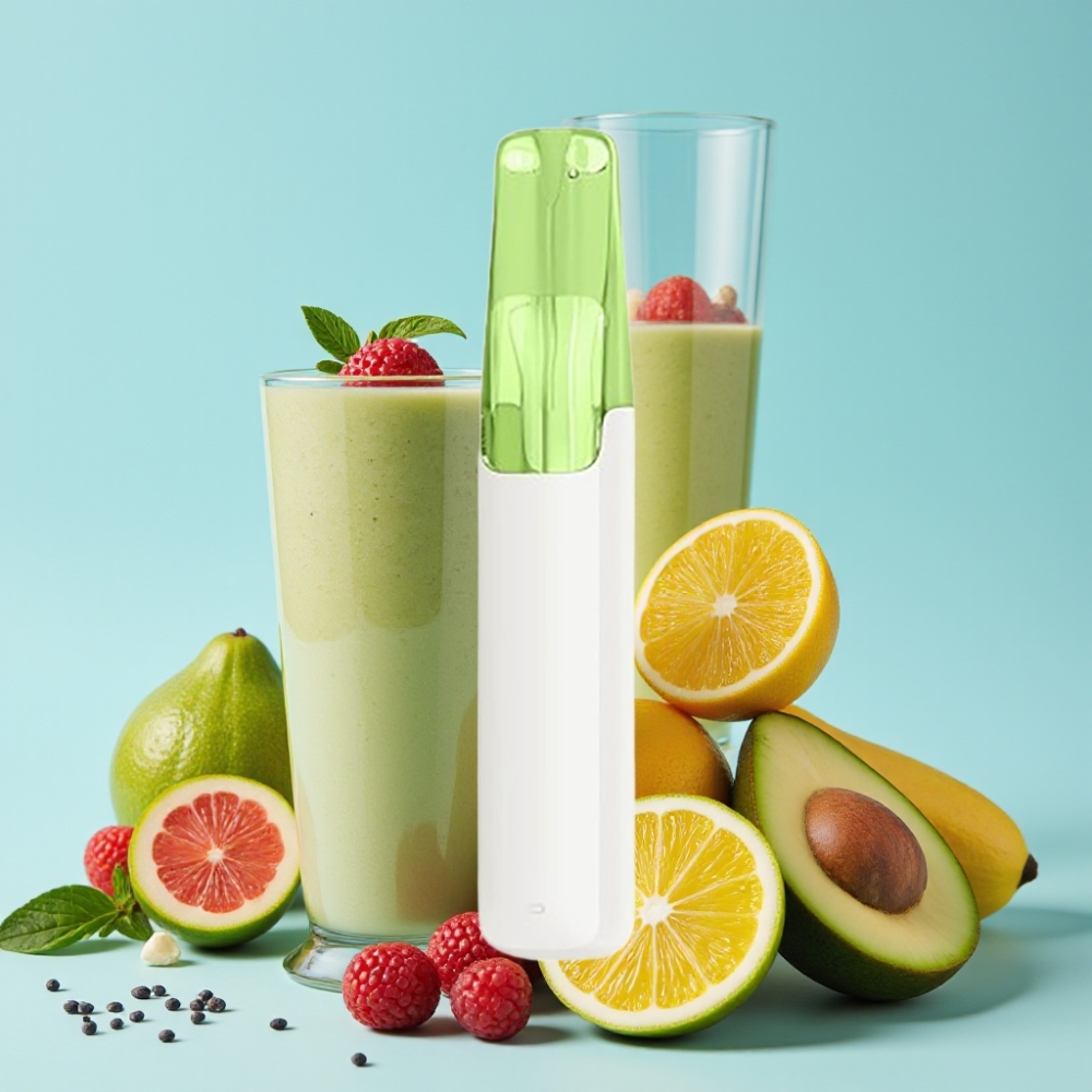 Snowplus Dash 4000 Puffs Kertakäyttölaite Matcha Smoothie 530 mAh 7,5 ml