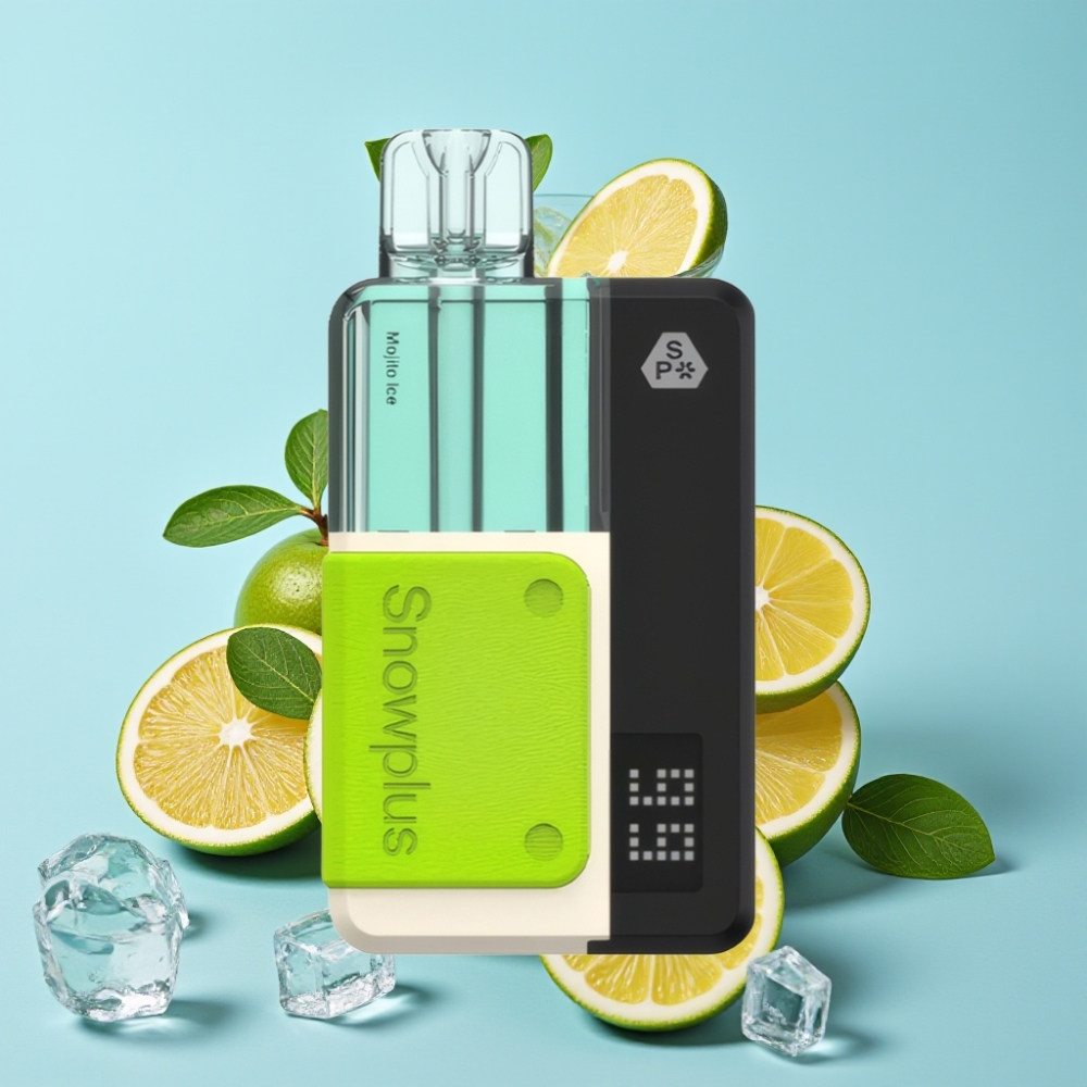 Snowplus Swift 15000 Puffs Pod Kit Mojito-jää Dual Mesh 1000 mAh 2+10 ml