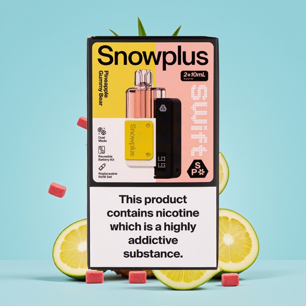 Snowplus Swift 5000 Puffs Dual Mesh 1000 mAh Ananas Kumikarhu