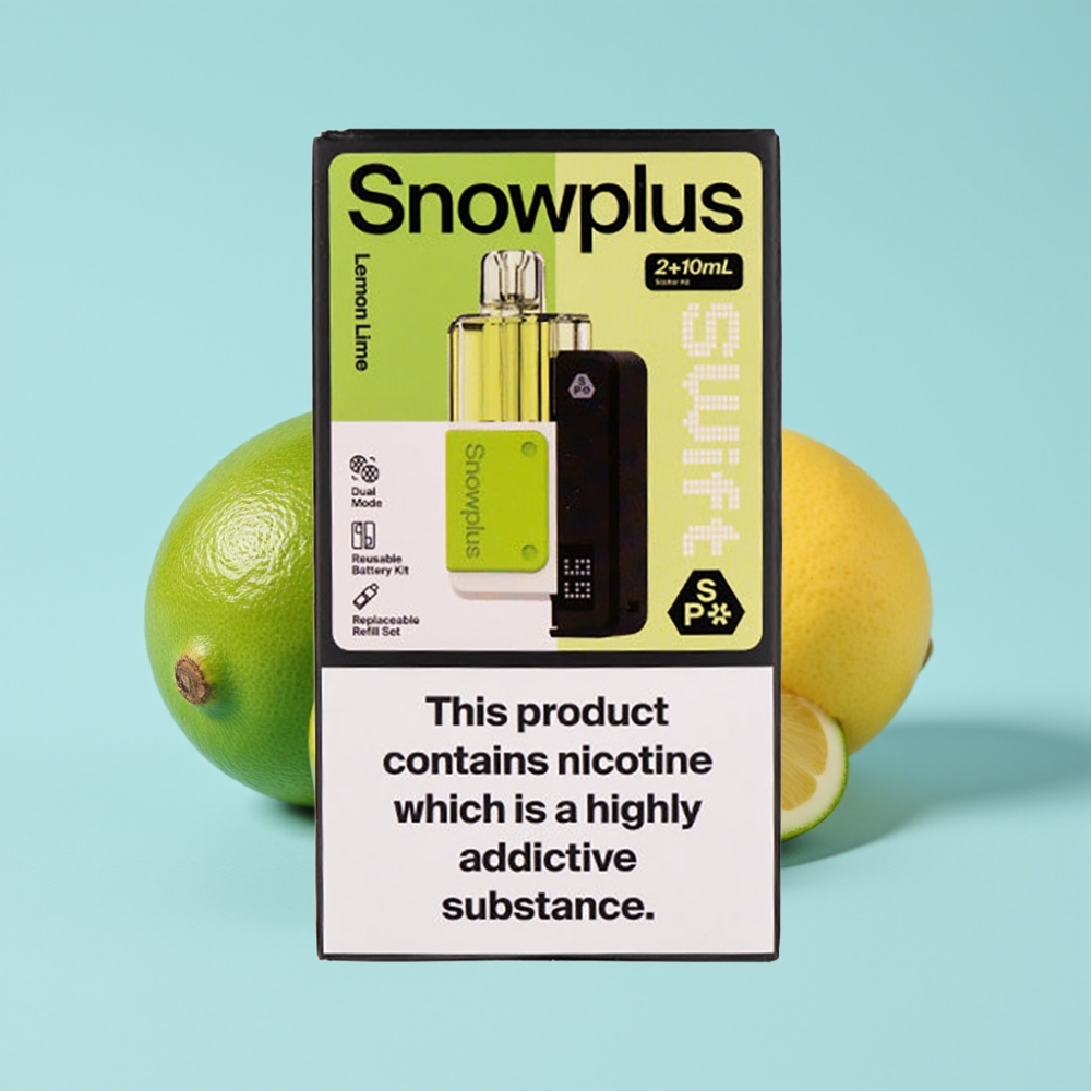 Snowplus Swift 5000 Puffs Dual Mesh 1000 mAh Sitruuna-Lime