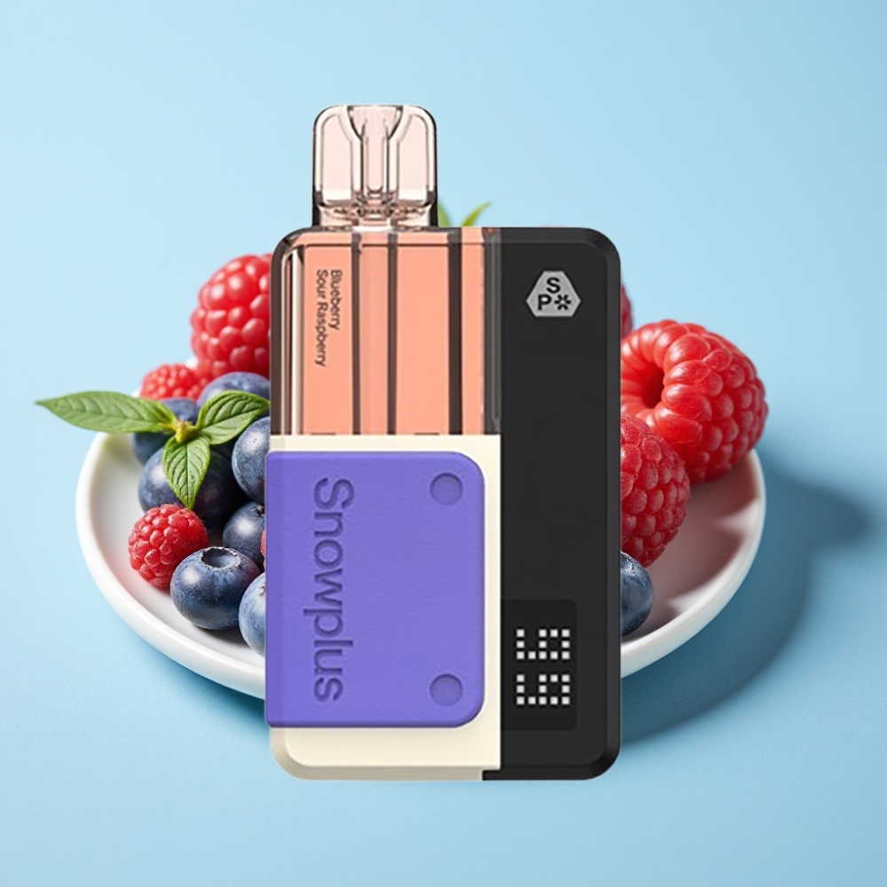 Snowplus Swift 5000 Puffs Dual Mesh 1000mAh 2+10ml 2% Mustikka-Kirsikka