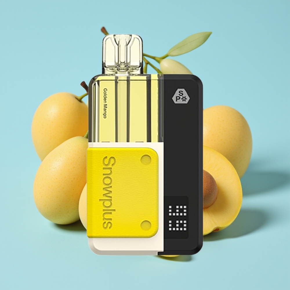 Snowplus Swift 5000 Puffs Dual Mesh Kultainen Mango 1000 mAh