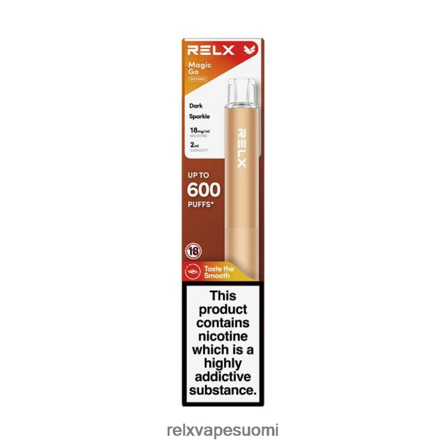 RELX E Juice | RELX MagicGo ga600 tumma kipinä RJDF8F40