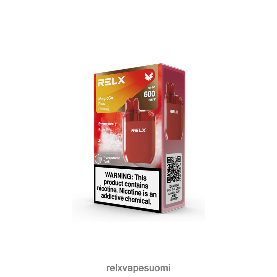 RELX Suomi | RELX MagicGo plus sa600 mansikka räjähtää RJDF8F52