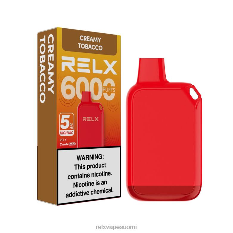 RELX Helsinki | kermainen tupakka RELX Crush Pocket 6000 5% korkea nic R660X28