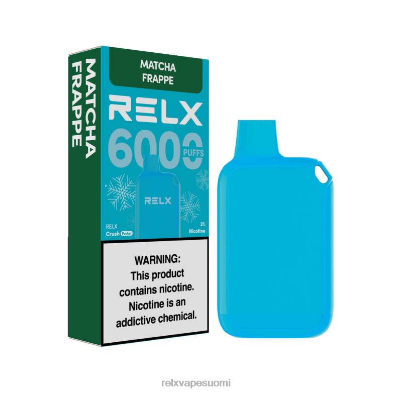 RELX Vape Price | matcha frappe RELX Crush Pocket 6000 jäätä R660X17